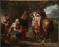 Herminie chez les Bergers, Guillaume Guillon Lethière, 1795. Musée d'Art de Dallas.