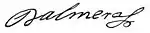 Signature de Guillaume d'Alméras