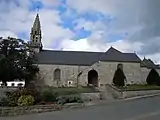 L'église paroissiale Saint-Méen ou Saint-Meven de Guilligomarc'h (Finistère).