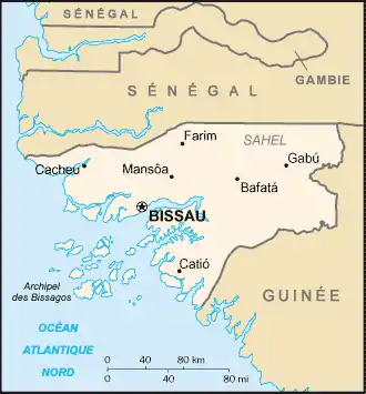 Description de l'image Guinee-Bissau carte.png.