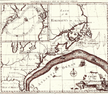 carte du Gulf stream, 1769