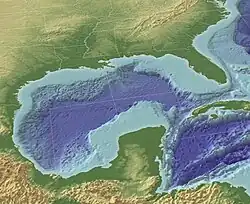 Golfe du Mexique.