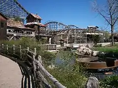 The Gully Washer à Six Flags Fiesta Texas