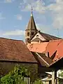 L'église Sainte-Agathe de Gundolsheim.