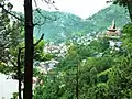 Statue de Padmasambhava au-dessus du lac de Rawalsar