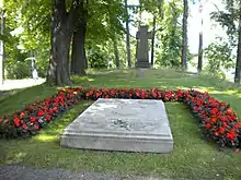Tombe de Gustave Adolphe de Suède et de Sibylle de Saxe-Cobourg et Gotha
