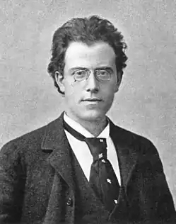 Gustav Mahler, photographié en 1907, à la fin de sa période en tant que directeur de la Hofoper de Vienne.