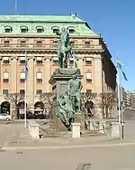 Statue équestre de Gustave II Adolphe, Stockholm