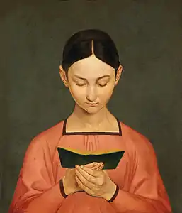 Petite fille lisant, 1828Musée des Beaux-Arts de Leipzig