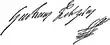 Signature de Gustave II AdolpheGustav II Adolf