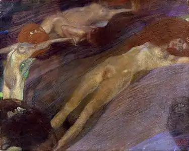 Eau en déplacement (1898, 52 × 65 cm), collection privée à New York.