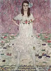 Mäda Primavesi (1912), peinture à l'huile (150 × 110 cm), Metropolitan Museum of Art (New York).
