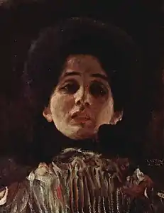 Portrait d'une femme (1898-1899).