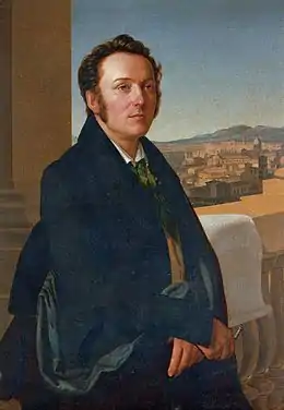 Portrait de Gustav Seyffarth, 1837