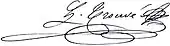 signature de Gustave Trouvé