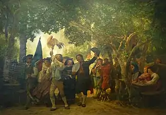 Gustave Brion, Le Vainqueur de la danse du coq