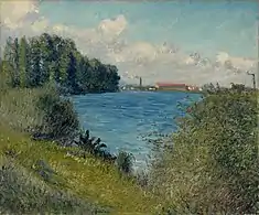 La Seine à Argenteuil, 1892 versClark Art Institute, Williamstown.