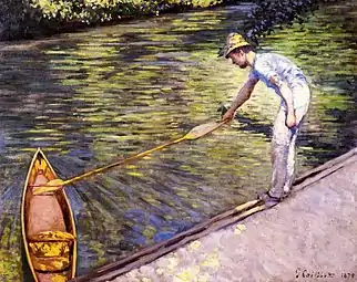 Gustave Caillebotte, Canotier, 1878