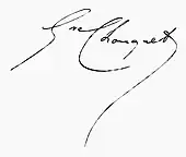 signature de Gustave Chouquet