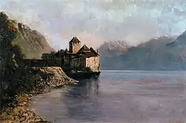 Gustave Courbet, Le Château de Chillon (1874)