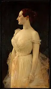 Madame Gautreau (1891), Paris, musée d'Orsay.