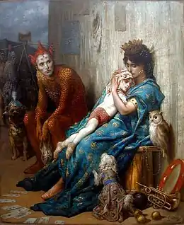 Les Saltimbanques, Gustave Doré (1874).
