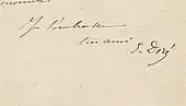 signature de Gustave Doré