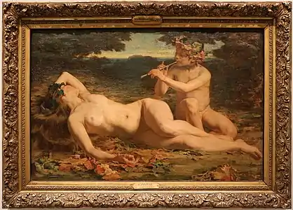 Bacchante, Bruxelles, musée Fin de siècle.