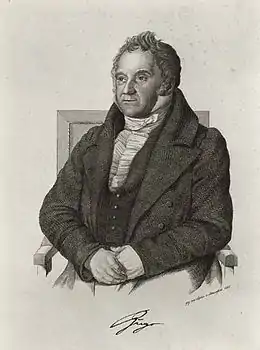 G. von Hugo, fondateur de l’École d'histoire du droit.