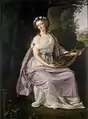 Marie-Antoinette en Erato vers 1788