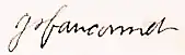 signature de Guy-Pierre Fauconnet