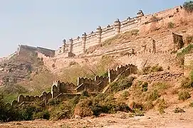 Le fort de Gwalior, dans le nord du Madhya Pradesh.