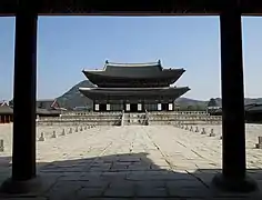 Le Gyeongbokgung - Étape 1
