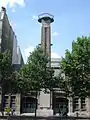 Le campanile du gymnase Jean-Jaurès.
