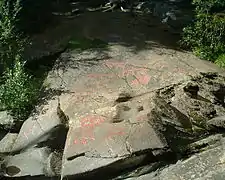 Les pétroglyphes de Glösa