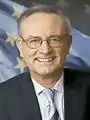 Klaus Hänsch, président du Parlement européen, du 19 juillet 1994 au 13 janvier 1997.