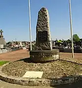 Le monument aux morts de la Résistance.