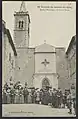 Carte postale de l'église (1911)