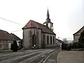 L'église Saint-Denis.