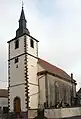 L'église Saint-Denis.