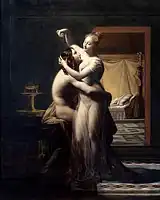 Héro et Léandre (1814), musée des Beaux-arts de Brest.