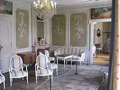 Le grand salon (1772),classé Monument historique.