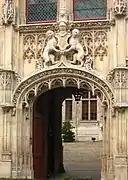 Hôtel de Bourgtheroulde, (début XVIe siècle, Rouen).