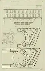 Hôtel Caron de Beaumarchais dessin Ransonnette Pierre Nicolas