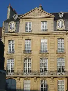L'Hôtel de Fouet, très bel exemple du style Louis XV