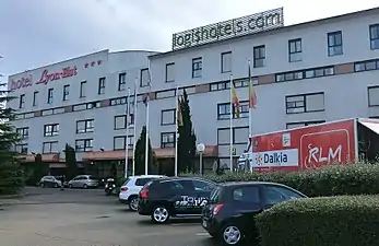 Hôtel Lyon-Est, la veille du départ du Tour de l'Ain 2013.