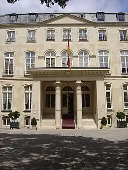 Hôtel Beauharnais - résidence de l'ambassadeur d'Allemagne en France (78, rue de Lille).
