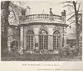 Hôtel de Bellegarde - Le pavillon de Musique en 1899.