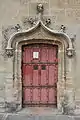 Hôtel de Cluny, Paris, ferrures du portail.