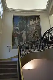 L'escalier principal et le Bain de la Padilla (par Paul Gervais, 1898).